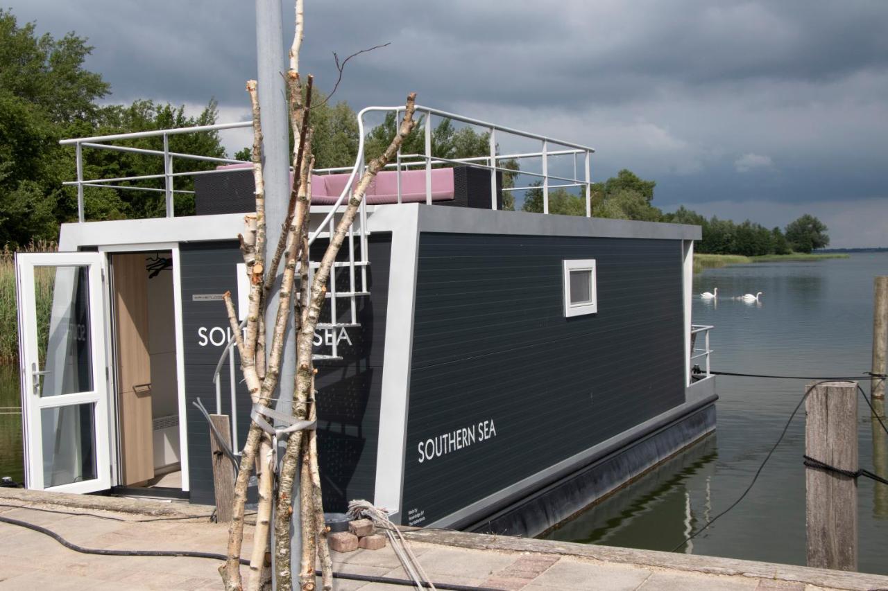 Houseboat Uitzicht Over Veluwemeer, Natuurlokatie, Prachtige Vergezichten บิดดิงฮุยเซน ภายนอก รูปภาพ