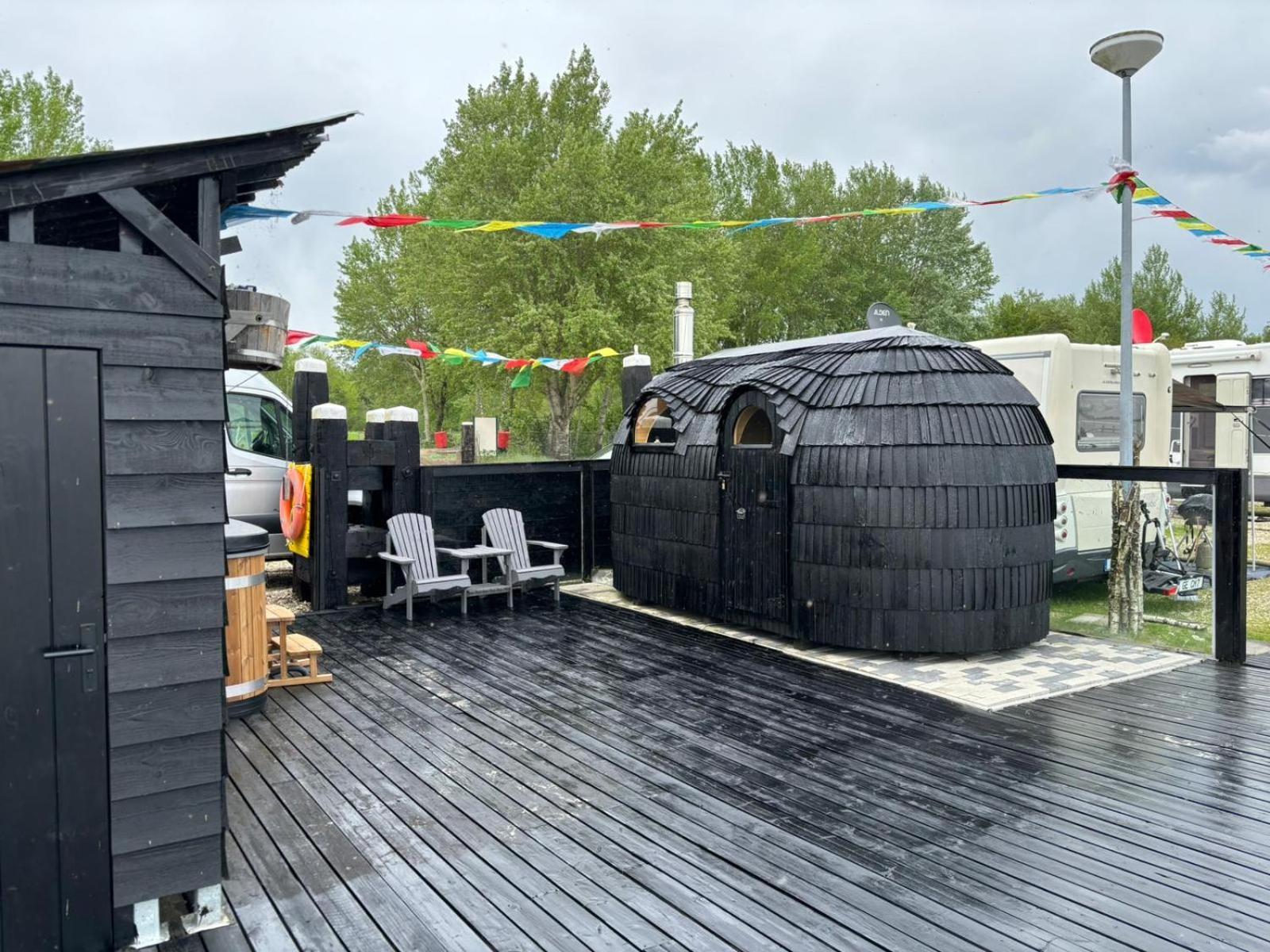 Houseboat Uitzicht Over Veluwemeer, Natuurlokatie, Prachtige Vergezichten บิดดิงฮุยเซน ภายนอก รูปภาพ